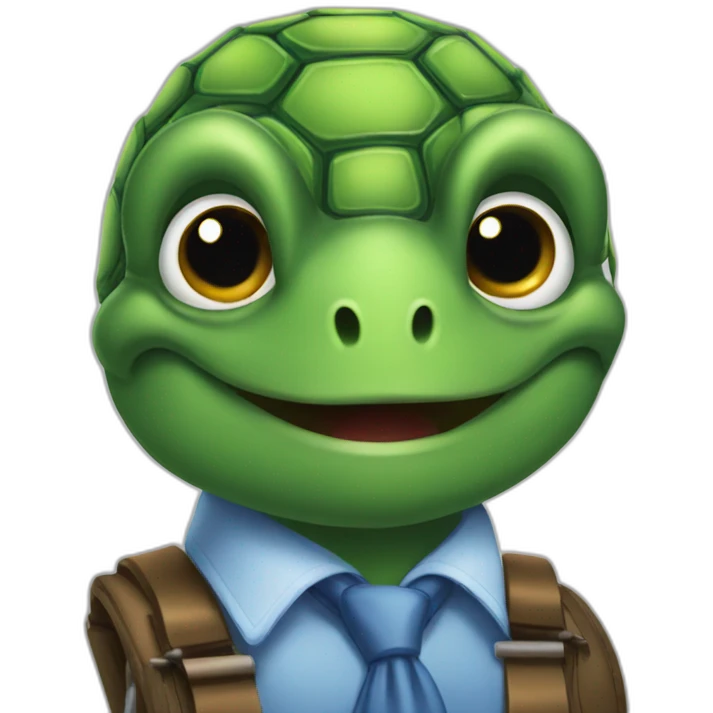 Stocks Trader turtle emoji