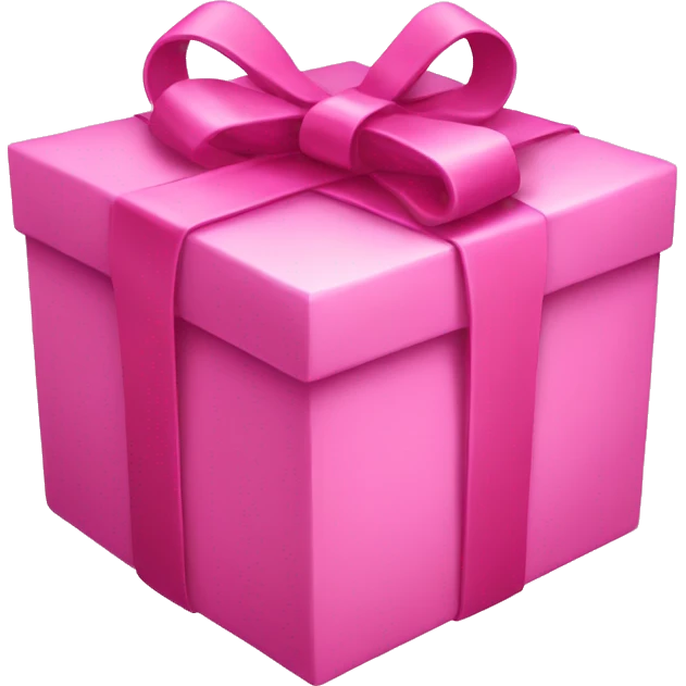 pink present emoji