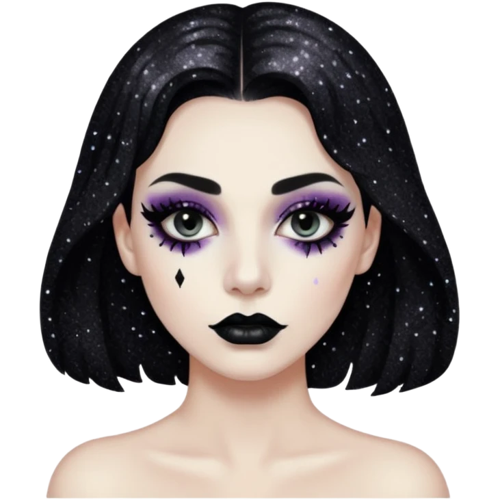 Glitter killer emoji