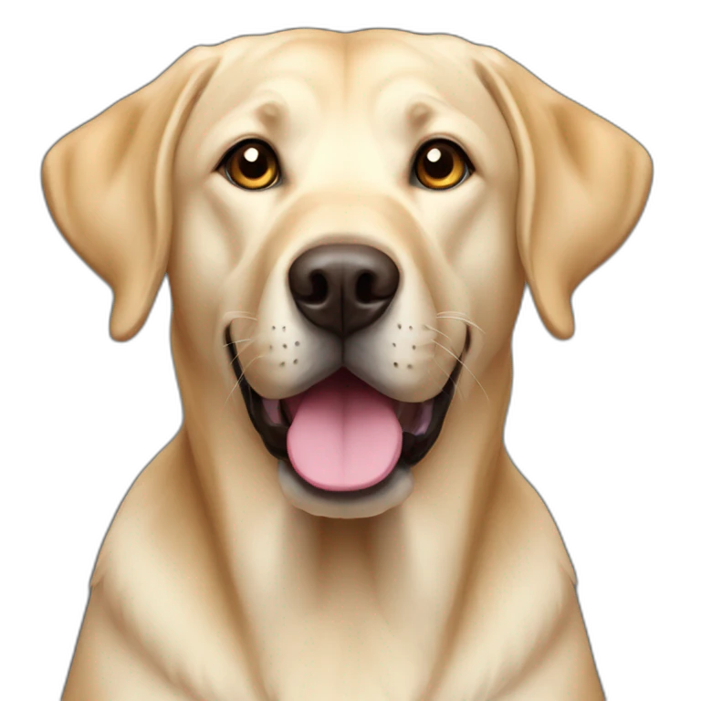 Labrador retriever emoji