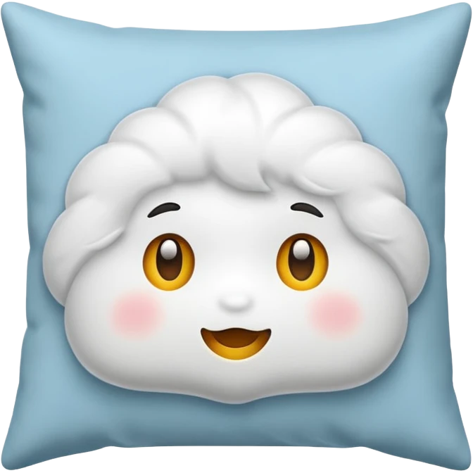 pillow wihout face emoji