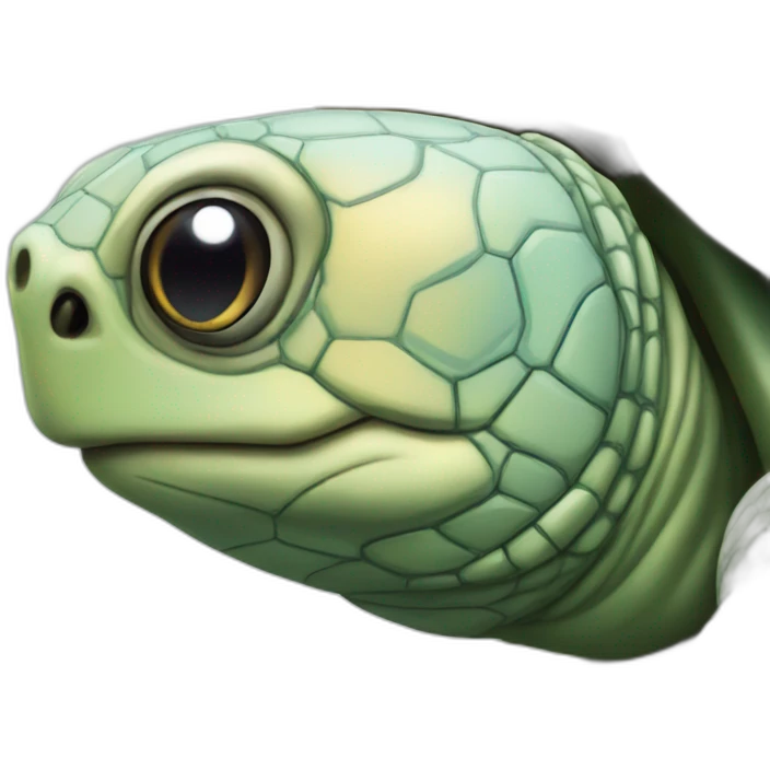 Tortue licorne emoji
