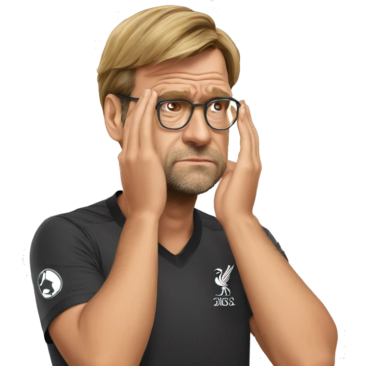 Klopp facepalm emoji