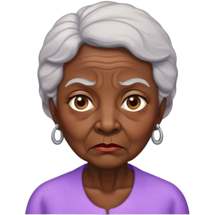 baddie old woman emoji
