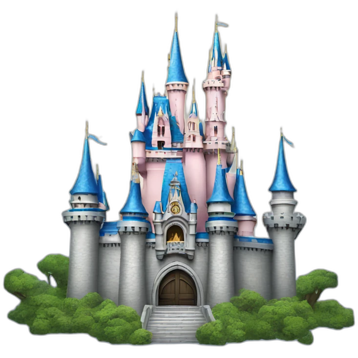 Cinderella castle emoji