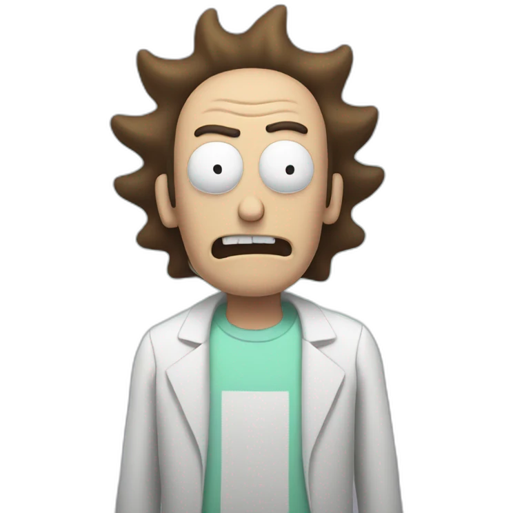 Rick and morty emoji