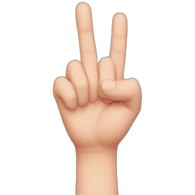 bts Finger heart emoji