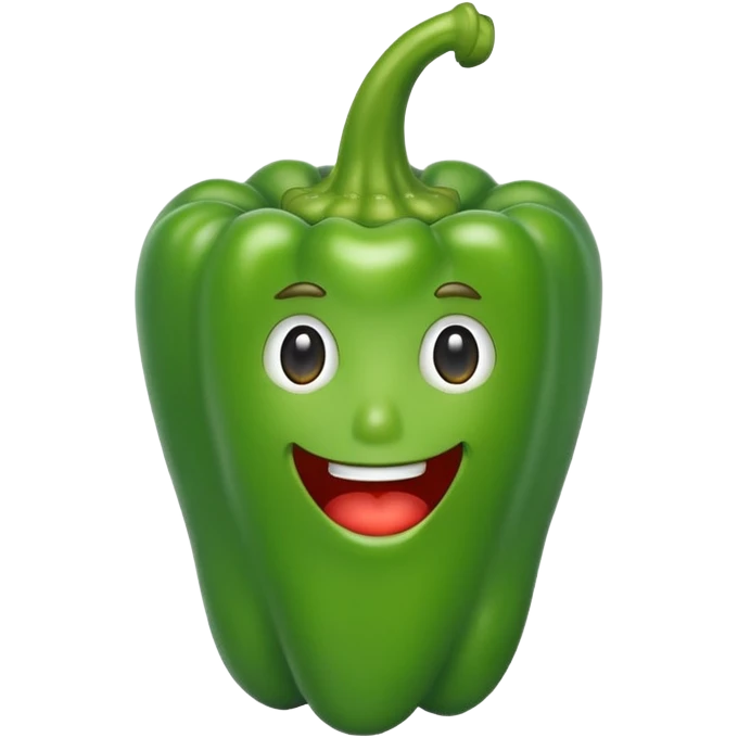 green pepper emoji