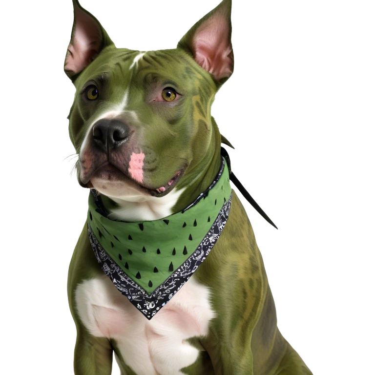 brindle pitbull emoji