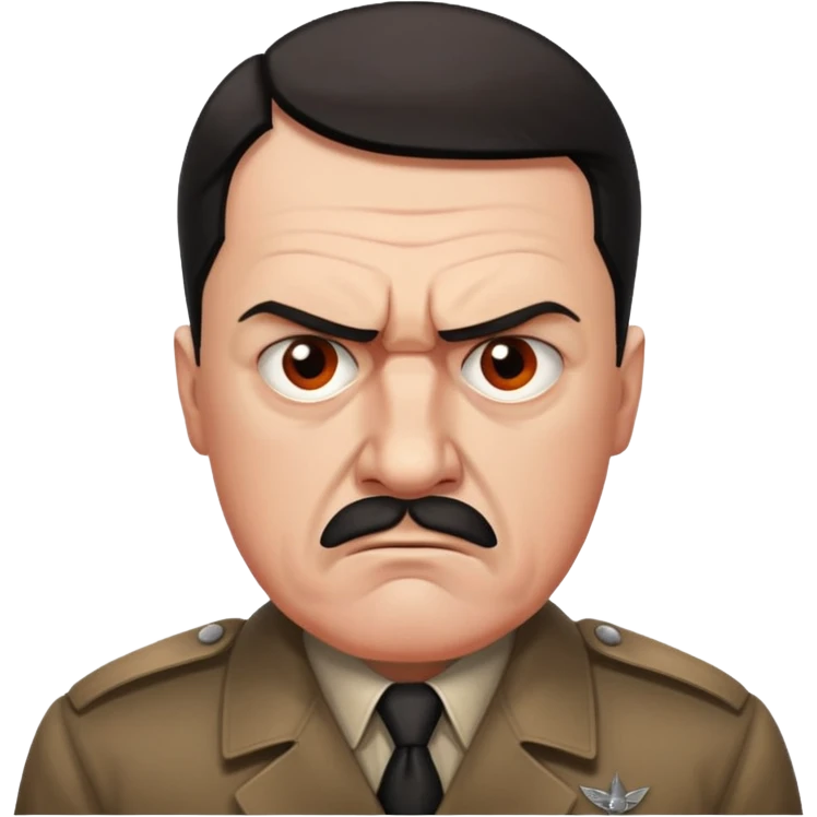 Angry hitler  emoji