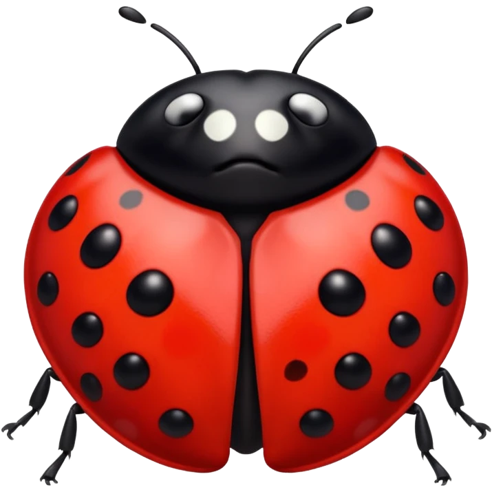 Cute sexy ladybug  emoji