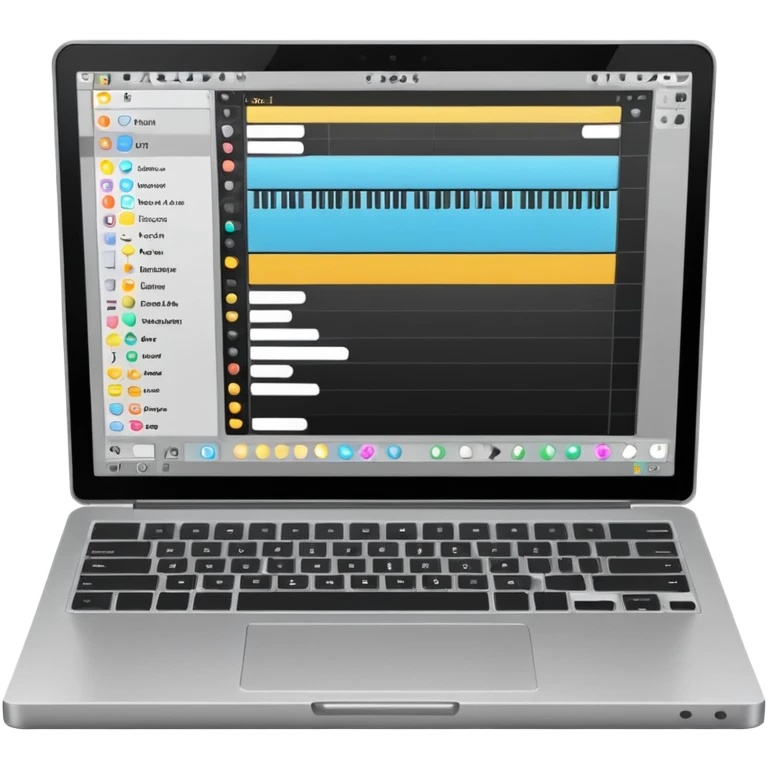 laptop with ableton emoji