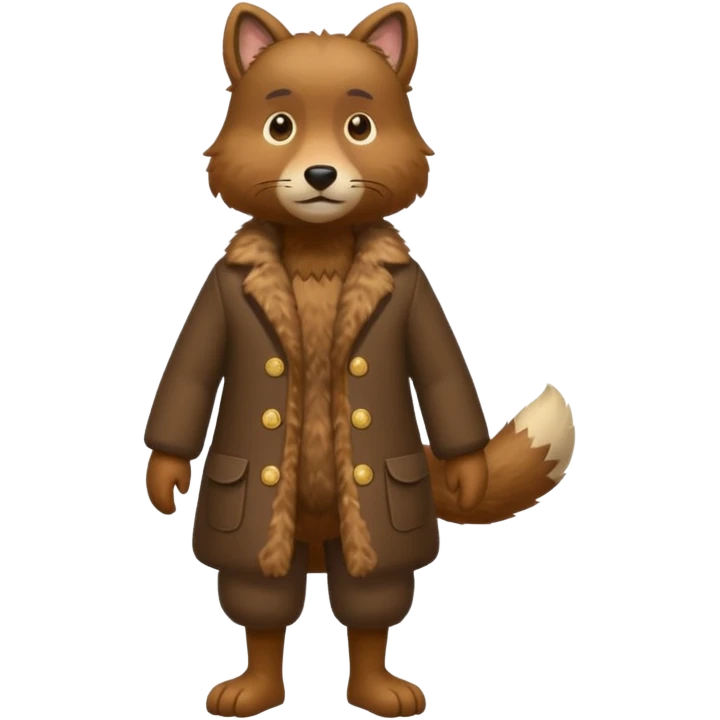 Rocruff, full body emoji