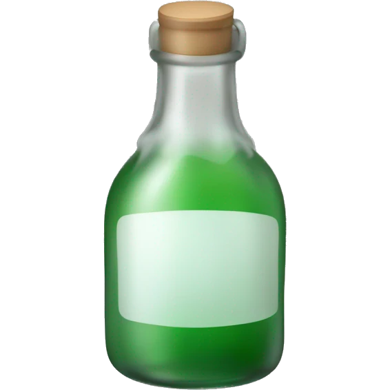 glass bottle emoji