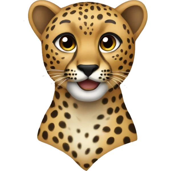 Cheeta bow emoji