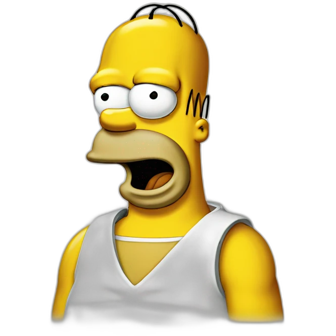 Homer simpson funny emoji