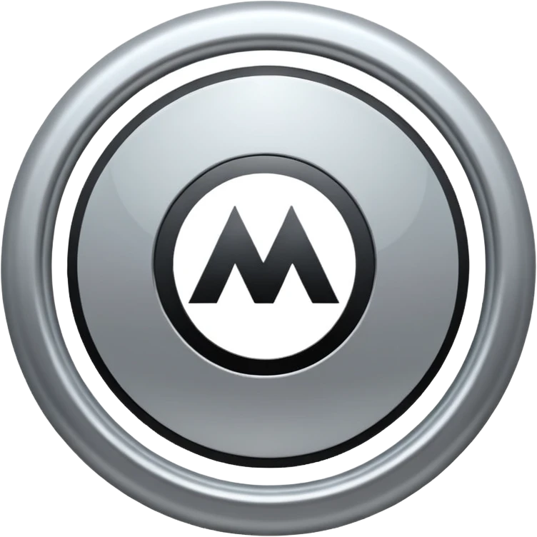 Circle with MB in on it emoji