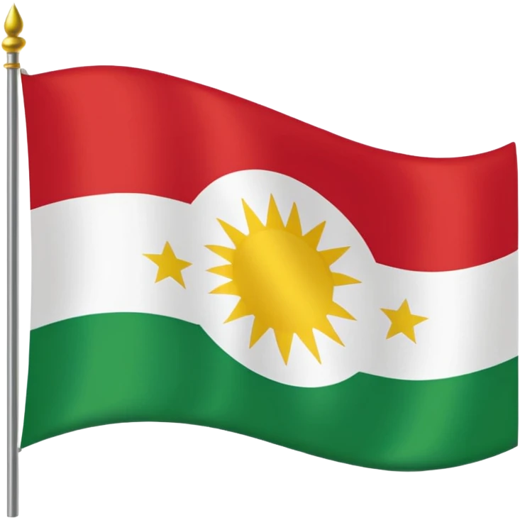 Kurdistan flag emoji