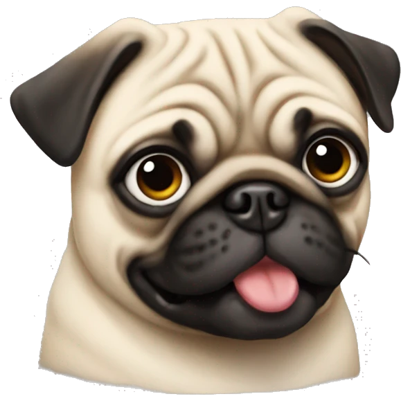 Pug emoji
