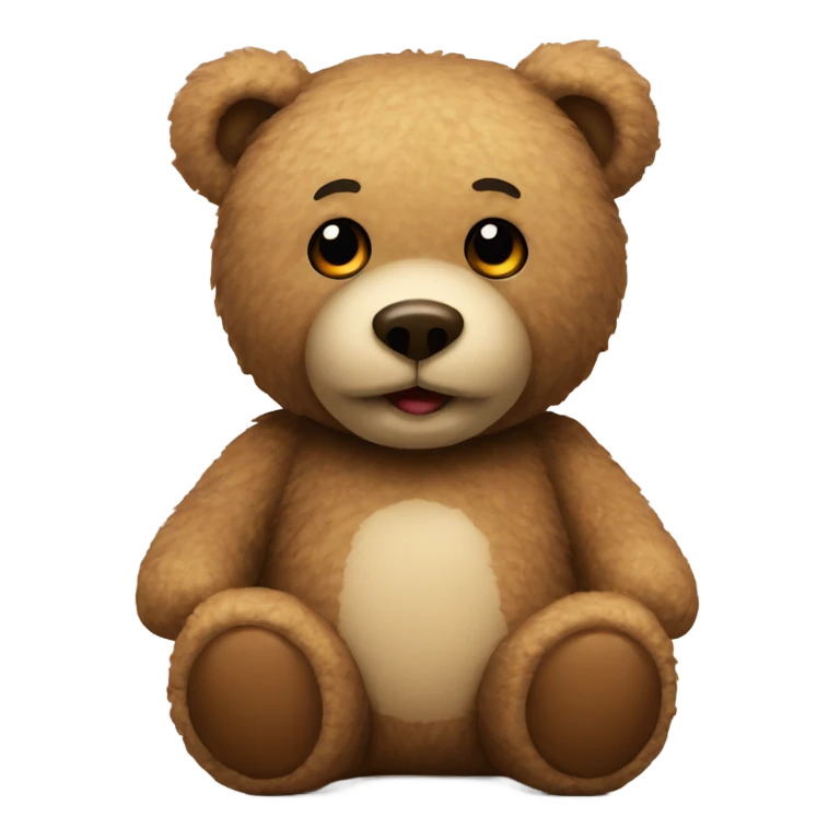 a teddy bear  emoji