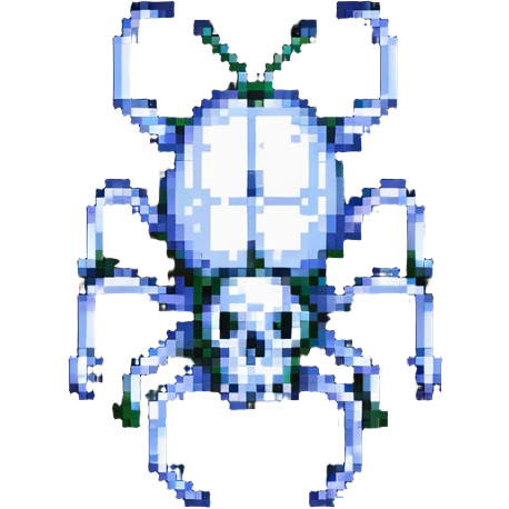 skeleton bug emoji