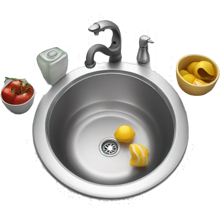 Dishes in sink emoji