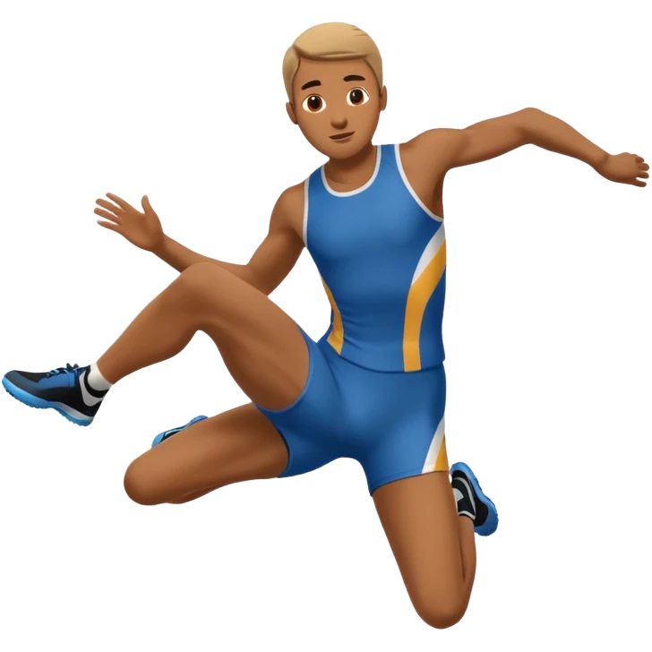 long jump emoji