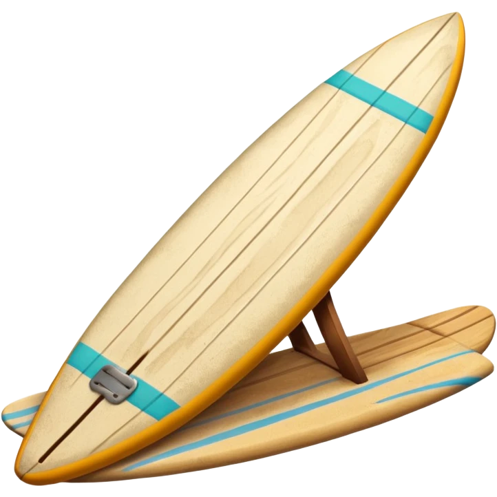 Surfboard Stuck in Sand emoji
