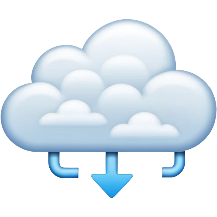 cloud infrastructure emoji