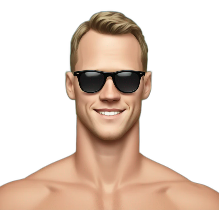 Jonathan Toews as beach bum emoji