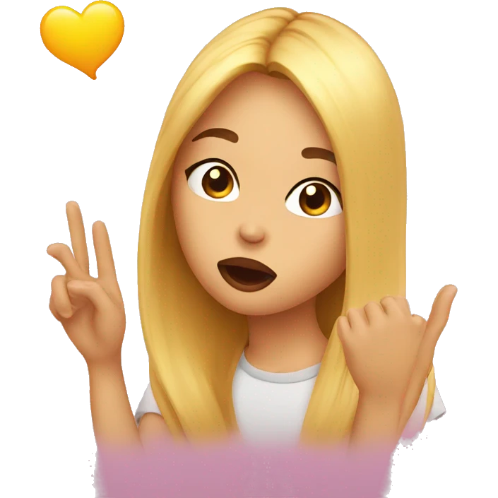 blow kiss in air emoji