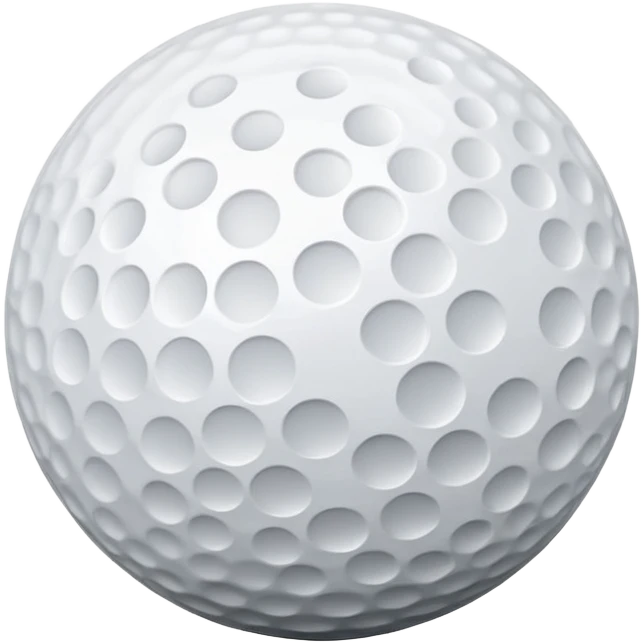 Golf ball ￼from BFDI ￼ emoji