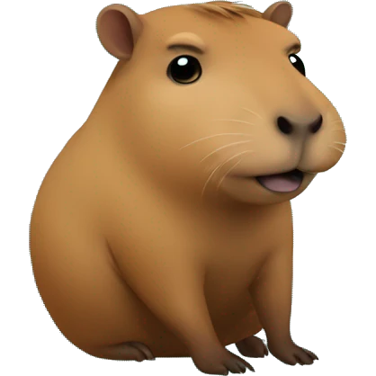 capybara with star emoji