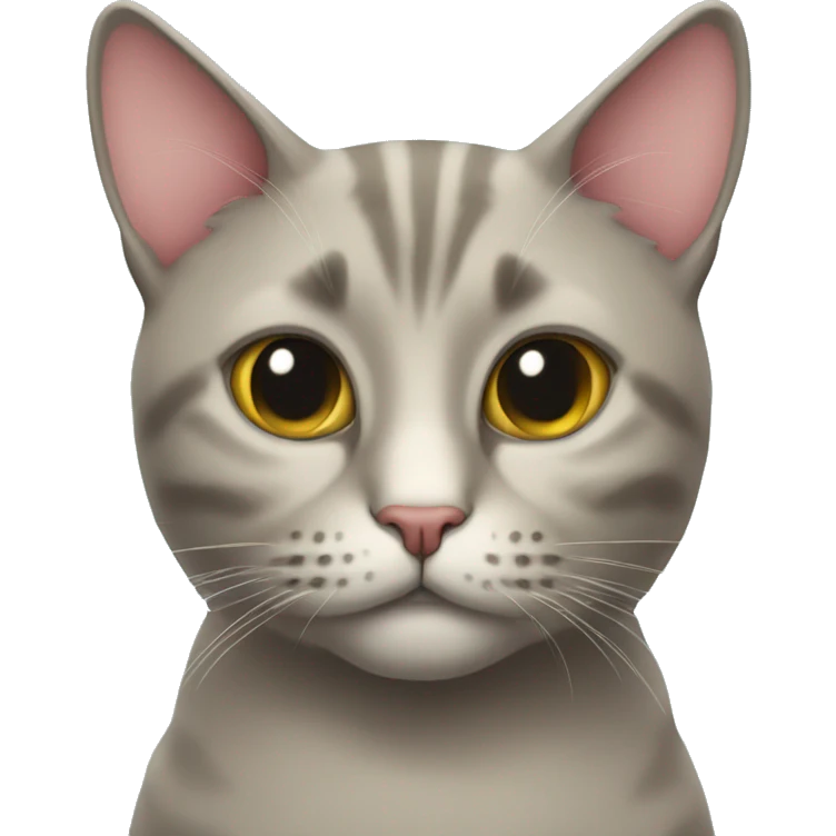 Cat with heart on eyes emoji