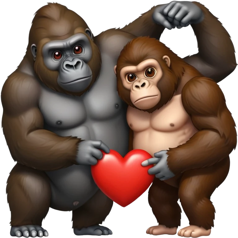 ❤️+🦍 emoji