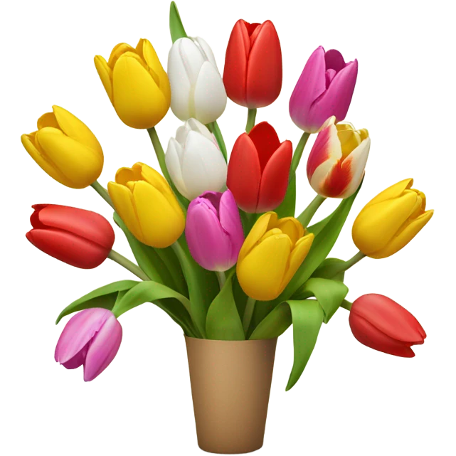 Tulip bouquet  emoji