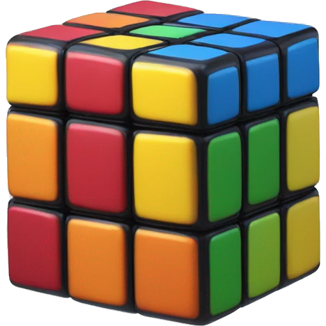 Rubik cube  emoji
