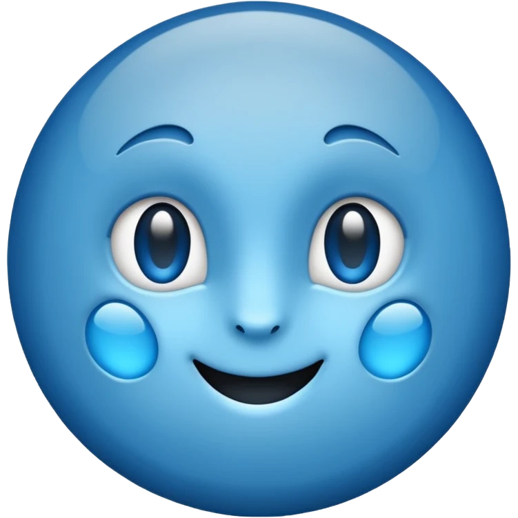 Blue tick mark emoji