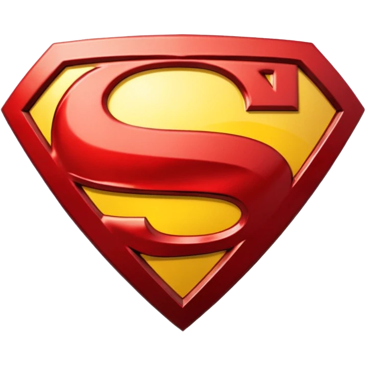 Logo de superman emoji