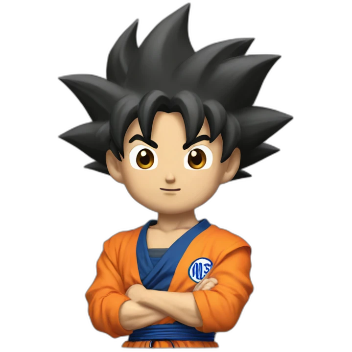 does goku clean nuts? emoji