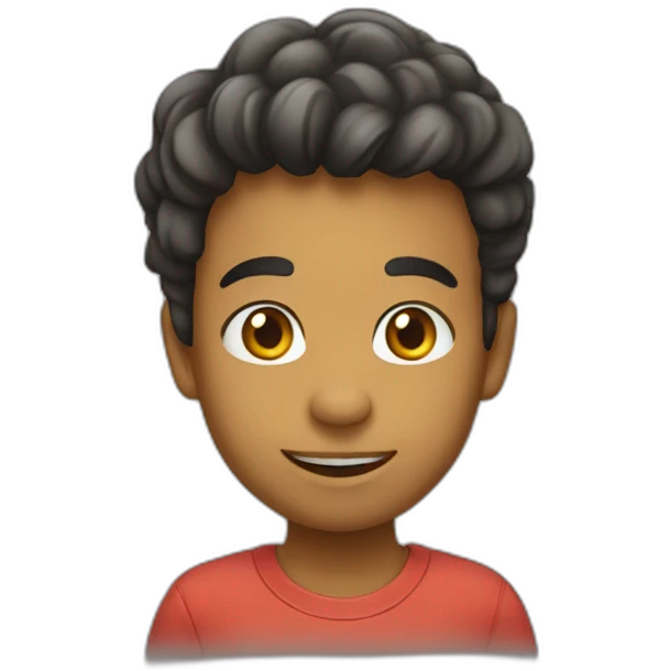 Carinha de coração  emoji