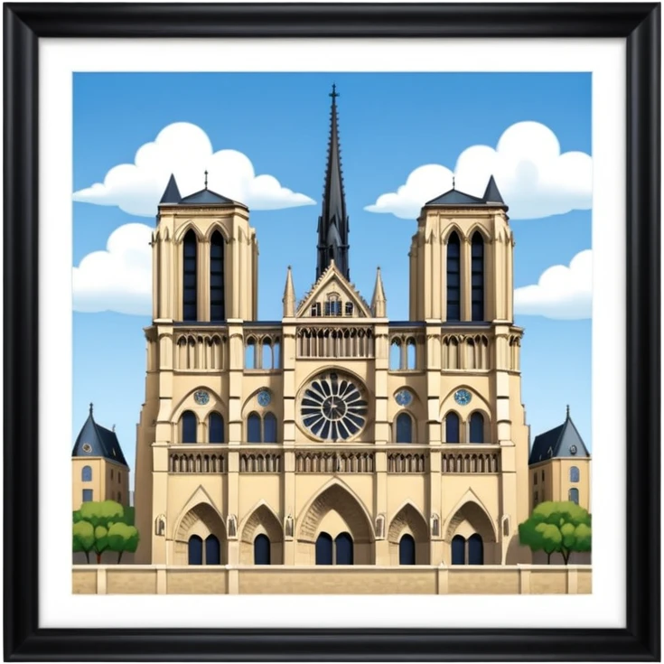 notre dame emoji