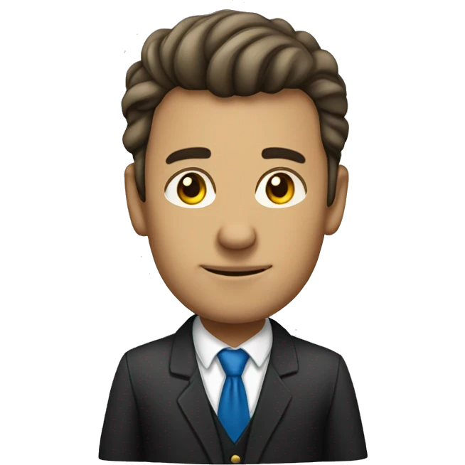 Empresario decepcionado emoji