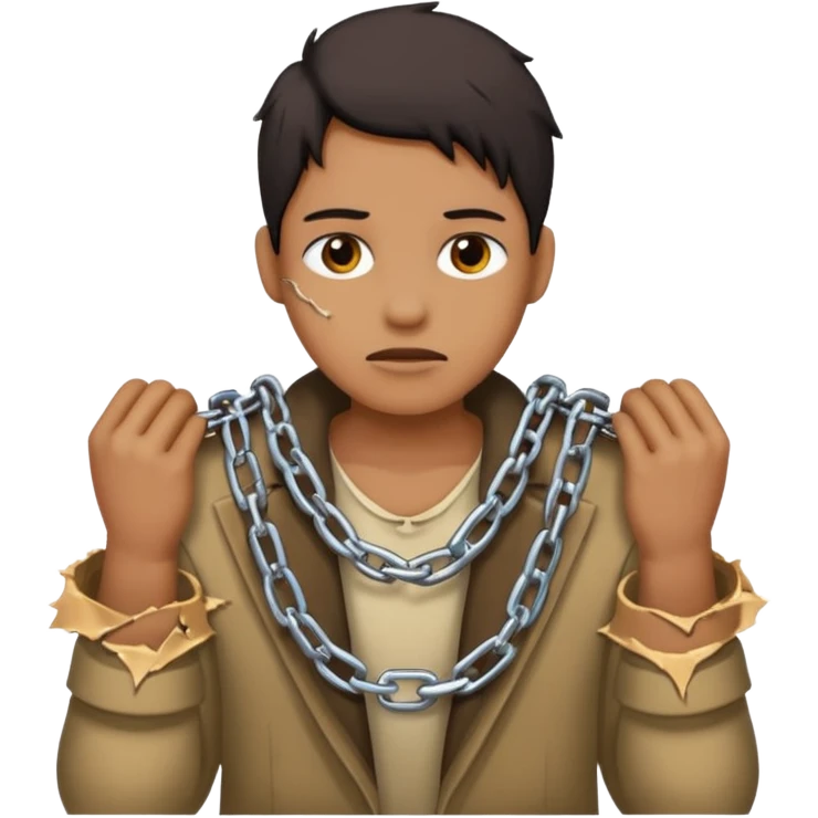 Freedom, the chains are broken emoji