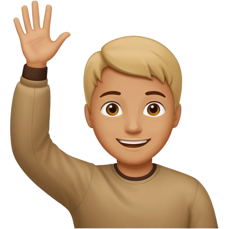 Somone waving there hands up and down  emoji