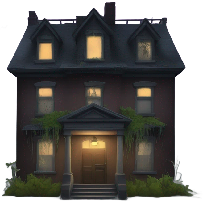 Exterior of Creepy Hotel emoji