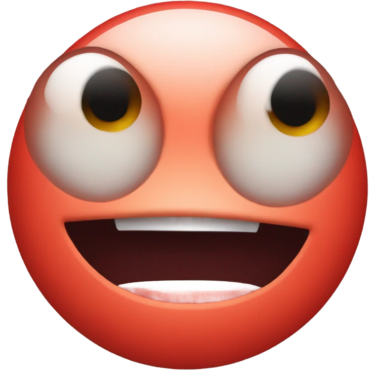 Red eyes emogi  emoji
