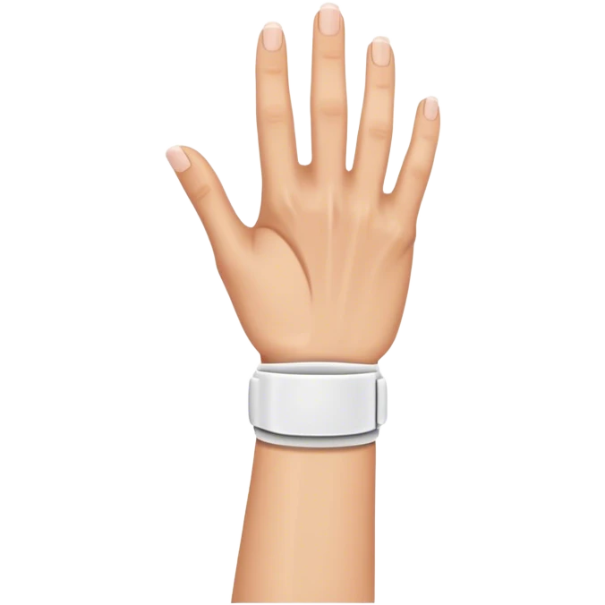Wrist in cast emoji