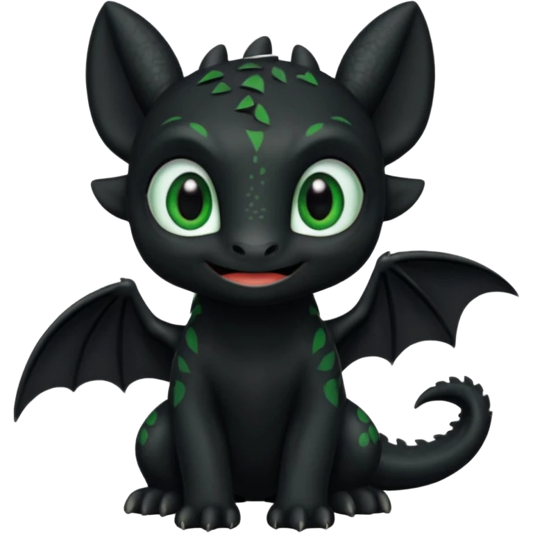 toothless make it cute emoji