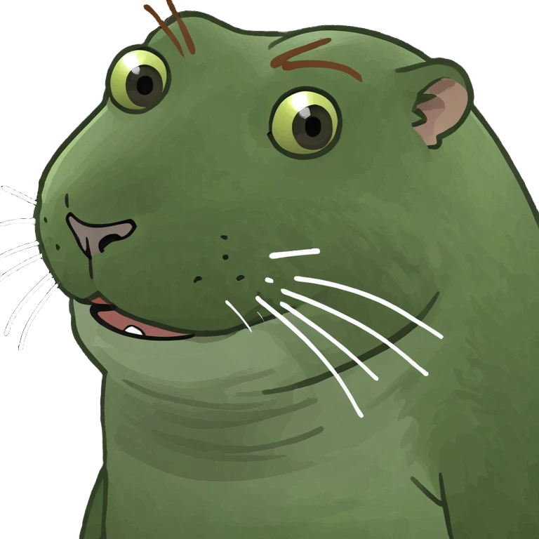 Ms. Muskrat from the 1997 Nelvana Cartoon Franklin the Turtle emoji